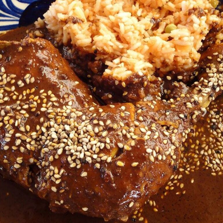 pollo con mole